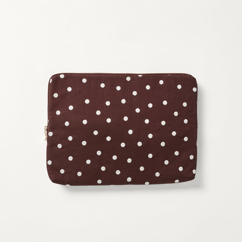 Polka Dot Chocolate Laptop Cover