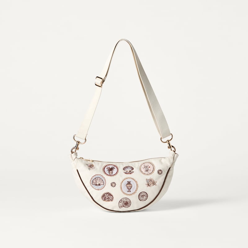 Island Drift Natural Cross Body Bag