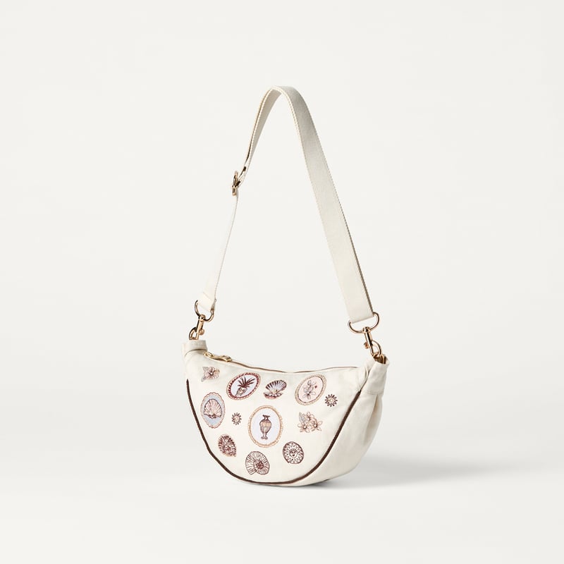 Island Drift Natural Cross Body Bag