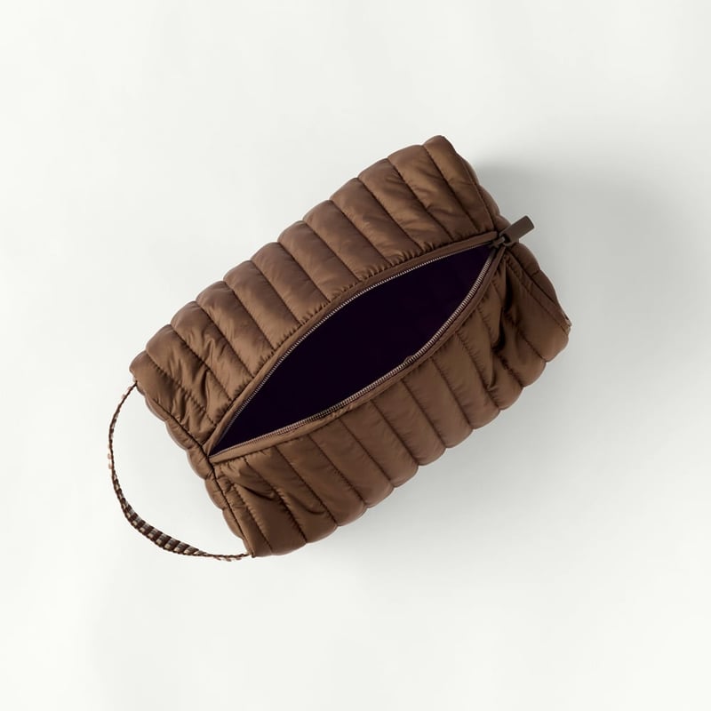 Bodhi Chocolate Washable Cosmetic Bag