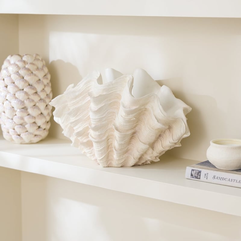 Marine Life Clam Statue