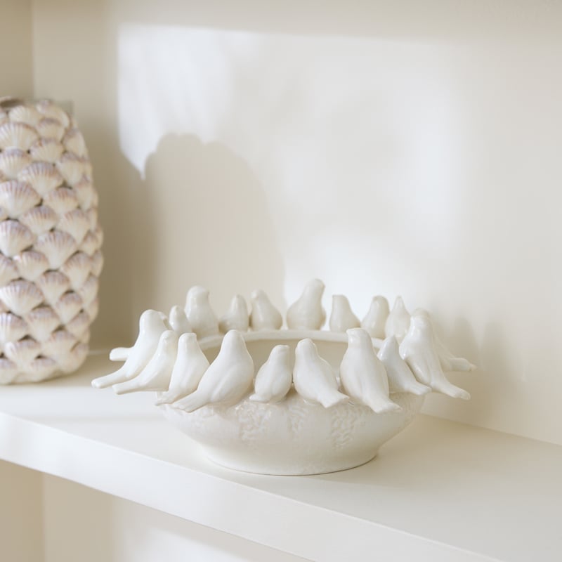 Bird Ivory Bowl