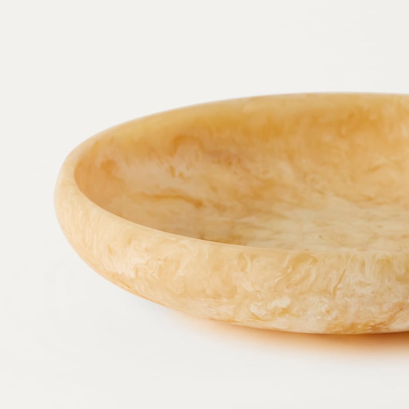 Arto Caramel Resin Large Bowl