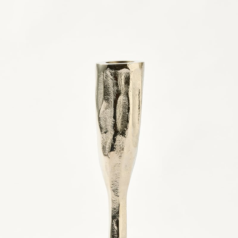 Mateo Silver Candle Holder