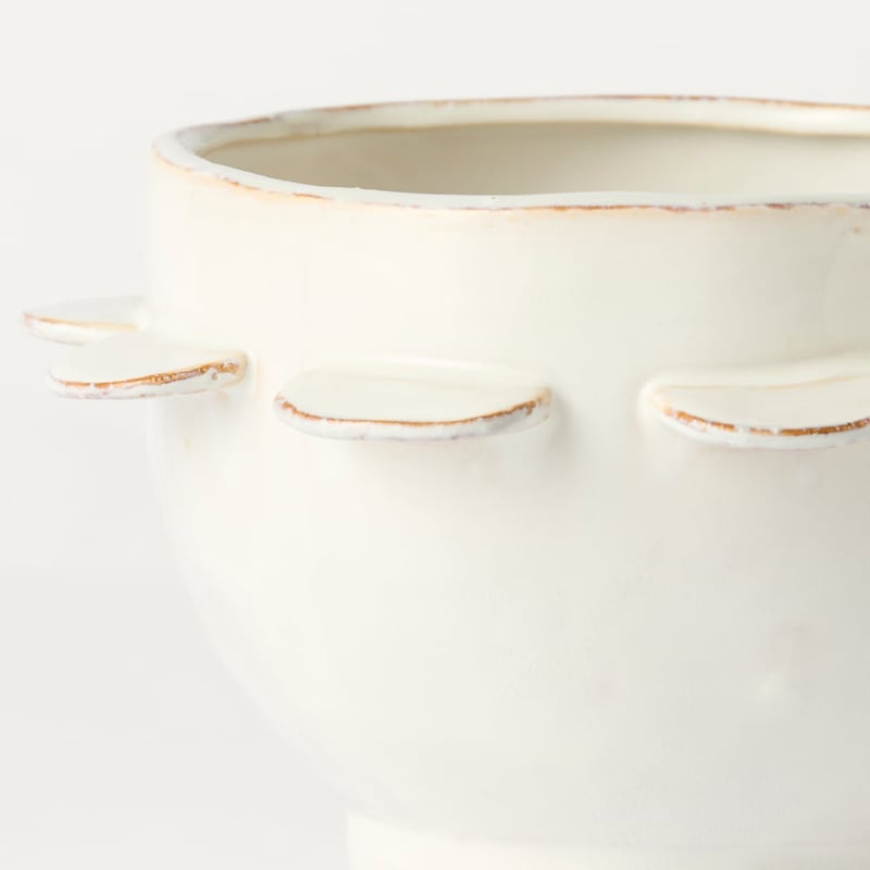 Chloe White Extra Small Pot