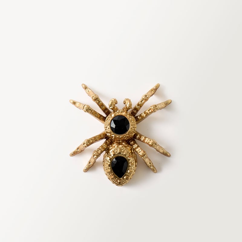Halloween Gold Jewel Spider