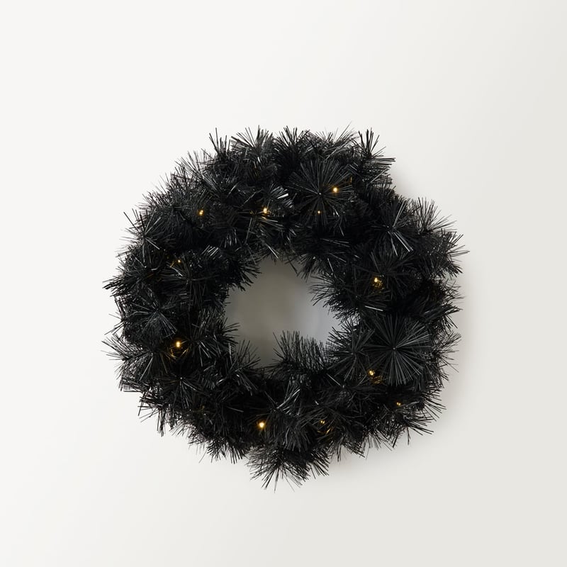 Halloween Black Wreath