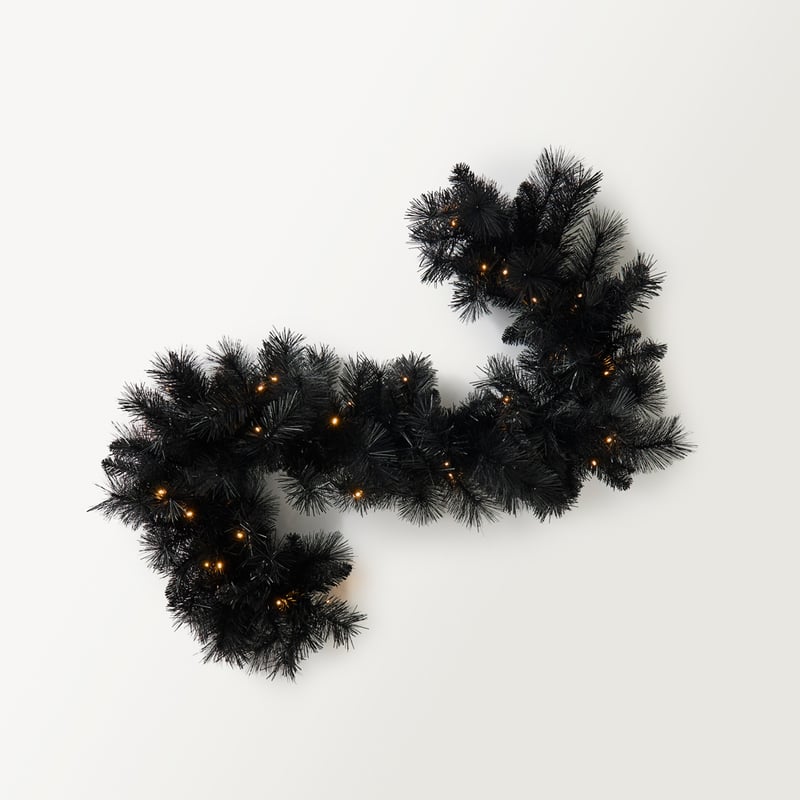 Halloween Black Garland