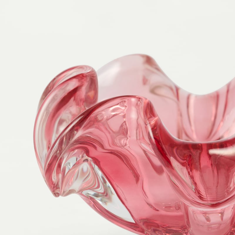 Arki Pink Small Glass Bowl