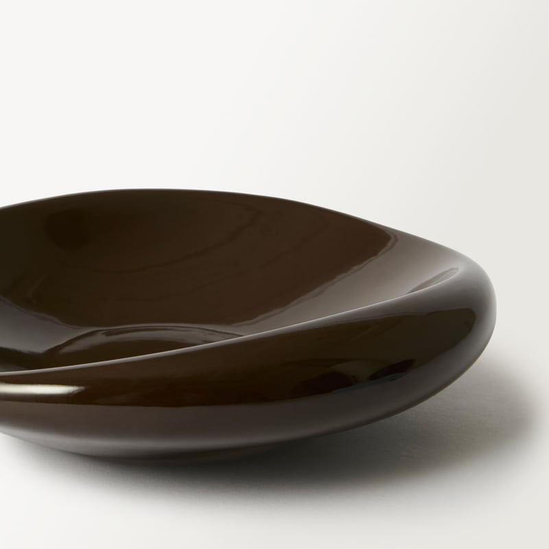 Bailey Brown Gloss Trinket Dish