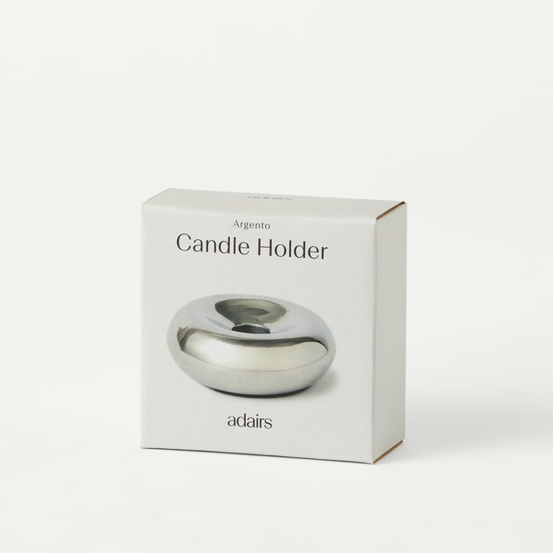 Argento Silver Candle Holder