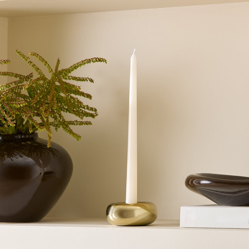 Argento Gold Candle Holder
