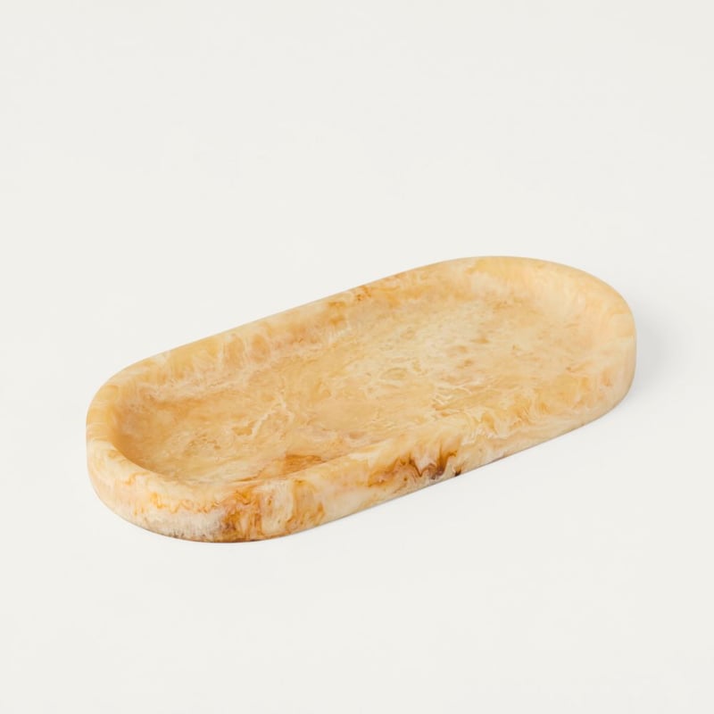 Arto Caramel Resin Tray