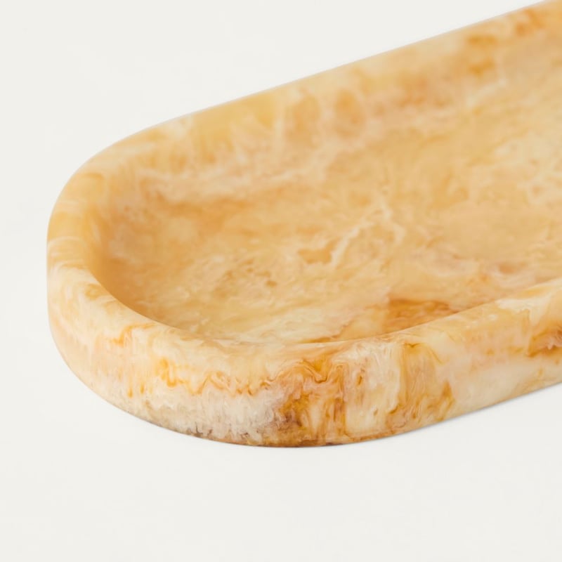 Arto Caramel Resin Tray