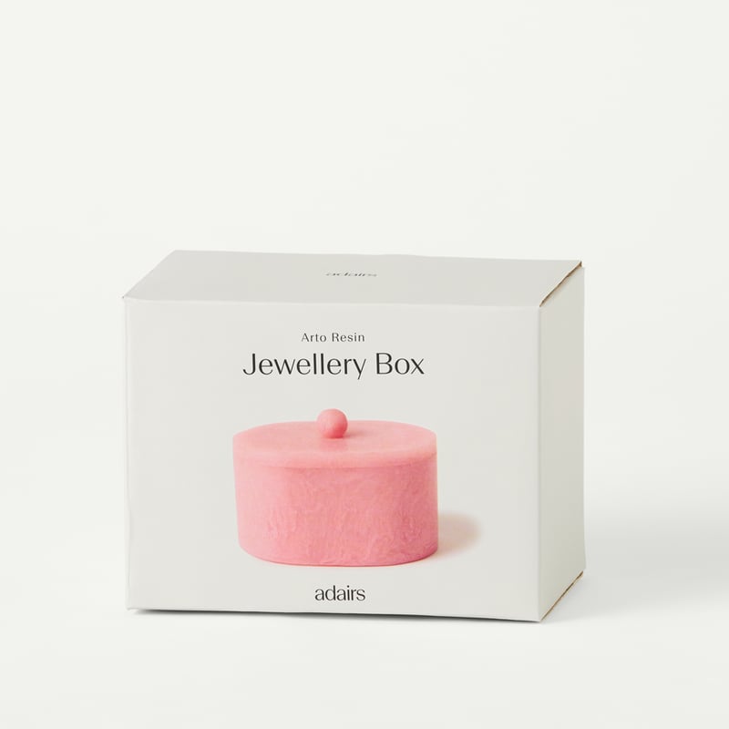 Arto Watermelon Resin Jewellery Box