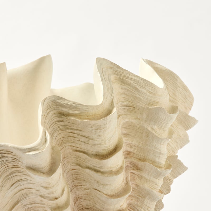 Marine Life Clam Statue