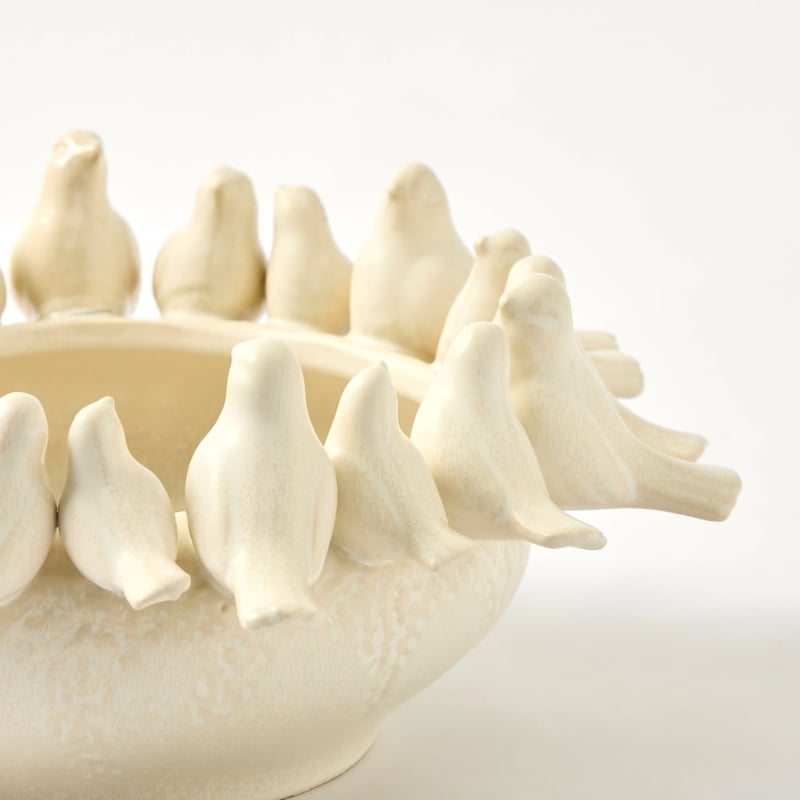 Bird Ivory Bowl