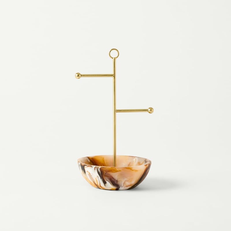 Milano Brown Resin Jewellery Stand