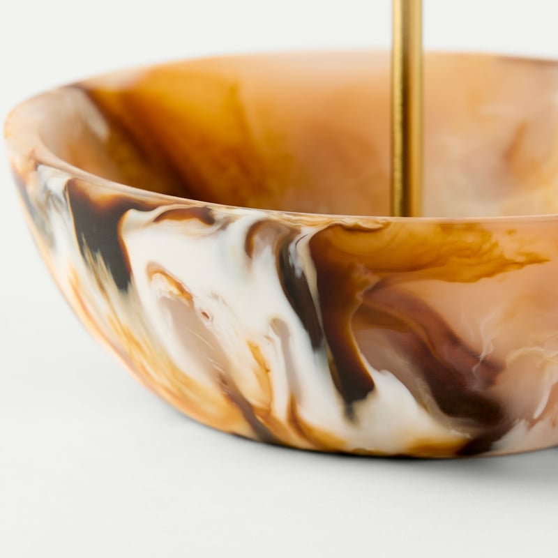 Milano Brown Resin Jewellery Stand