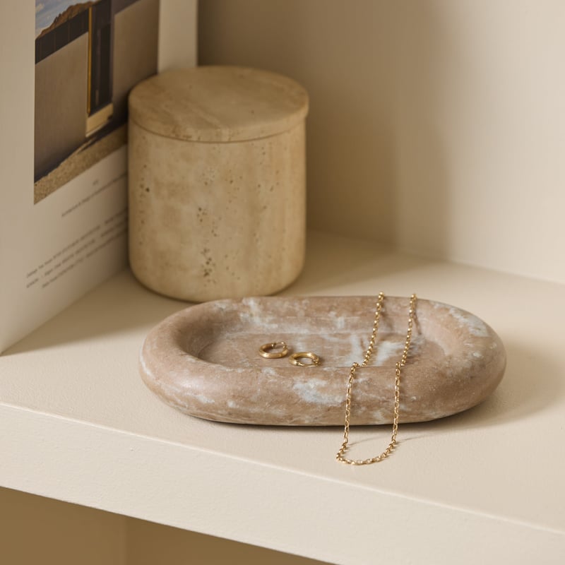 Marmo Toronto Marble Pill Dish