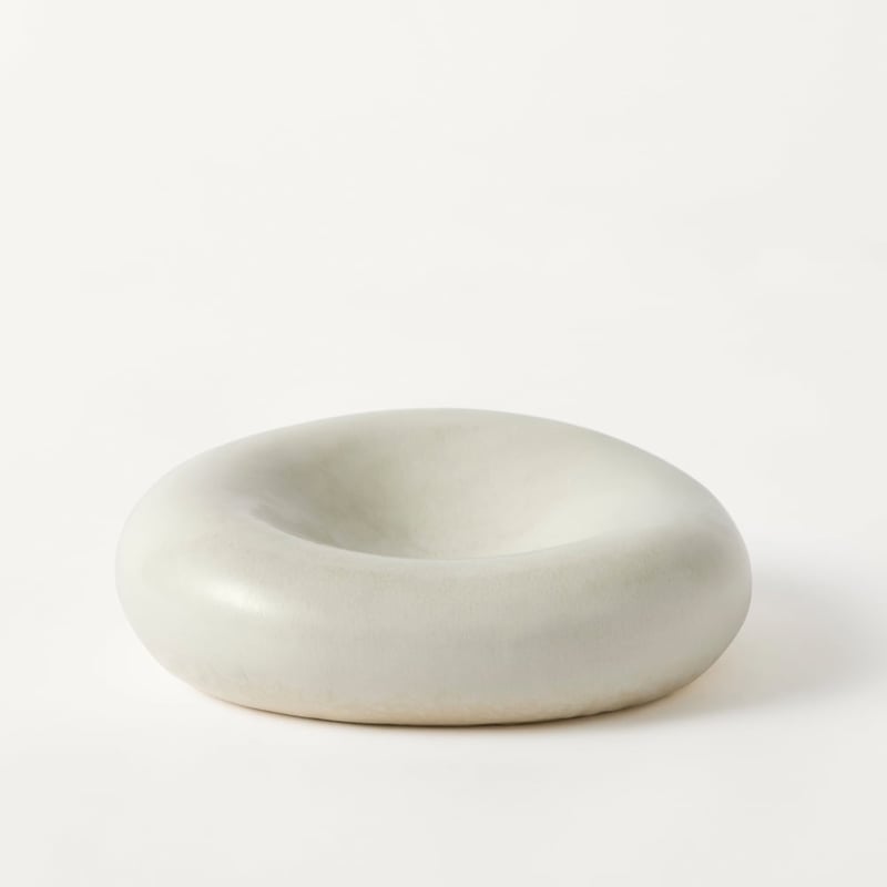 Pebble White Dish