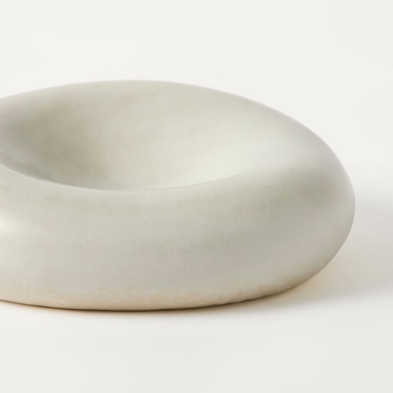 Pebble White Dish