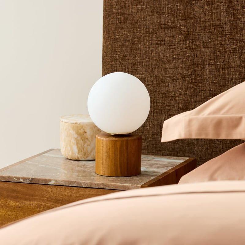 Billy Walnut Table Light