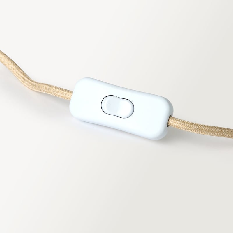 Sol Travertine & Off White Table Light