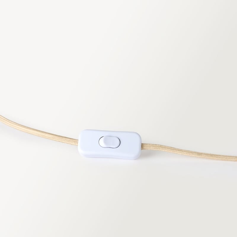 Una Urn Antique Glaze & Off White Table Light