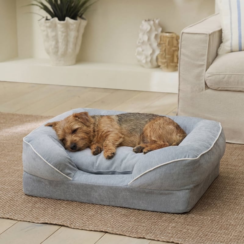 Adeline Blue Pet Bed 