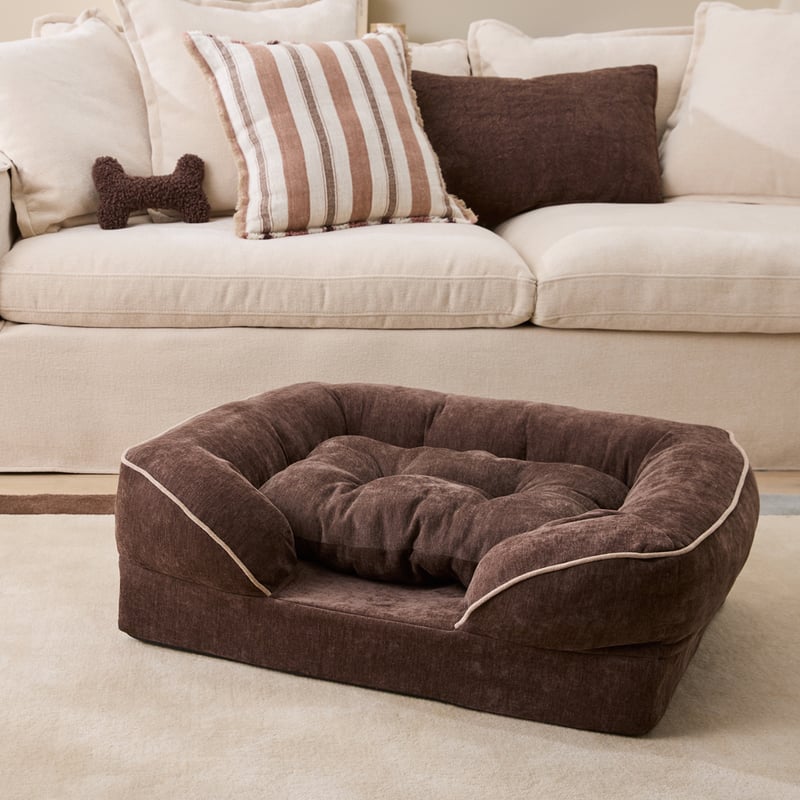 Adeline Chocolate Pet Bed