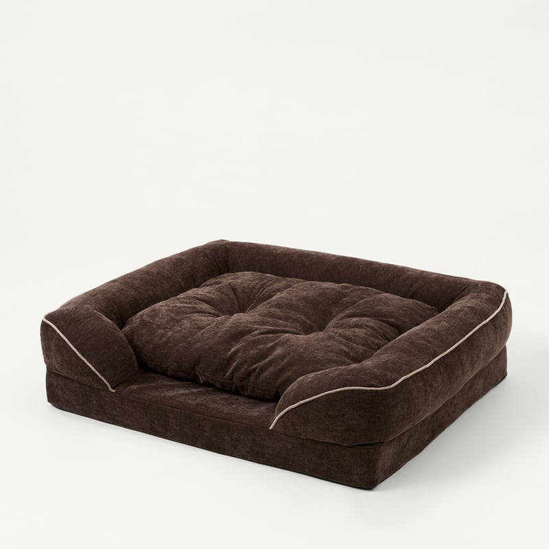 Adeline Chocolate Pet Bed