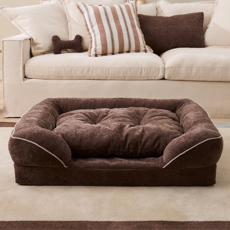 Adeline Chocolate Pet Bed