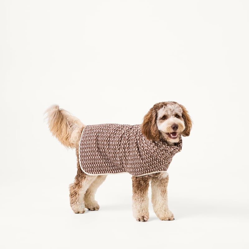 European Chocolate Multi Turkish Cotton Izmir Drying Jacket