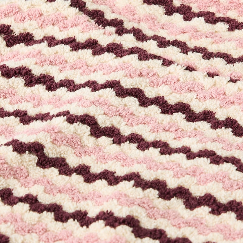 European Luella Pink & Burgundy Drying Jacket