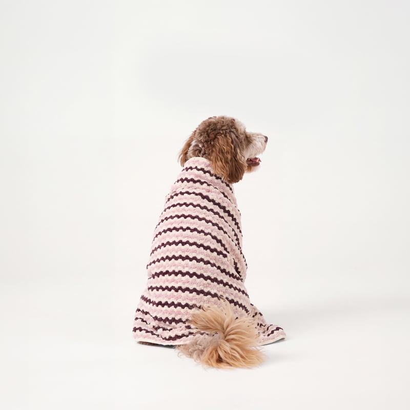 European Luella Pink & Burgundy Drying Jacket