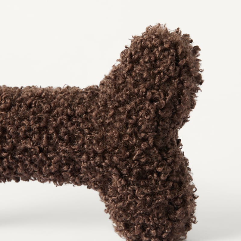 Bailey Chocolate Boucle Pet Toy