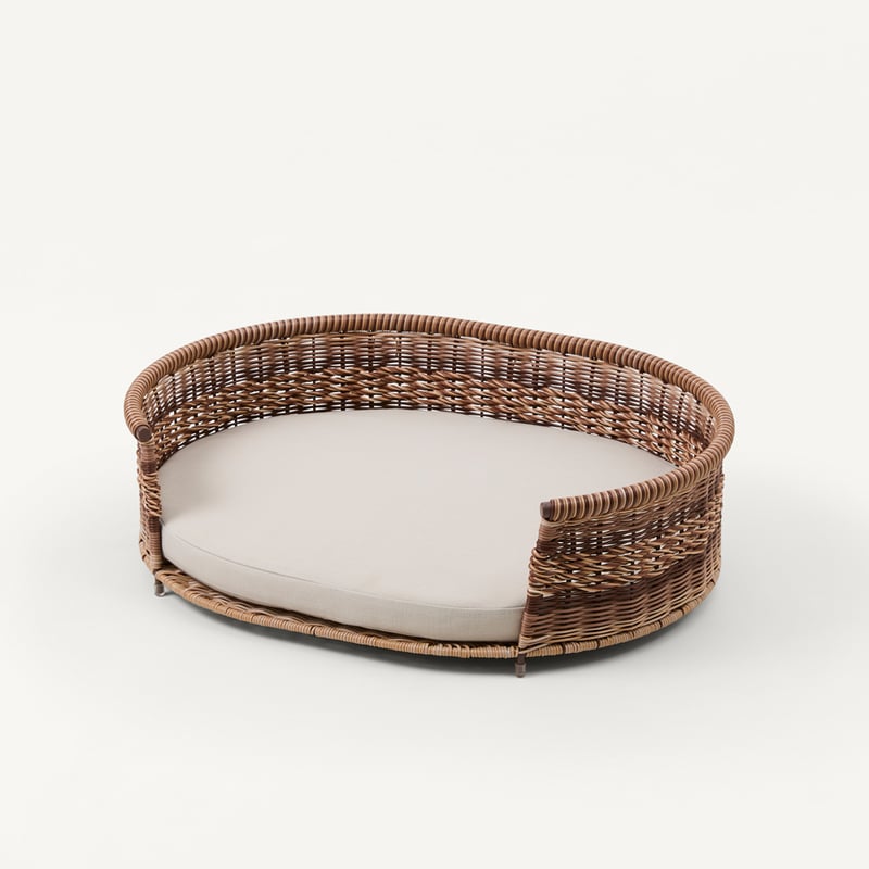 Quinn Mocha Small Pet Bed