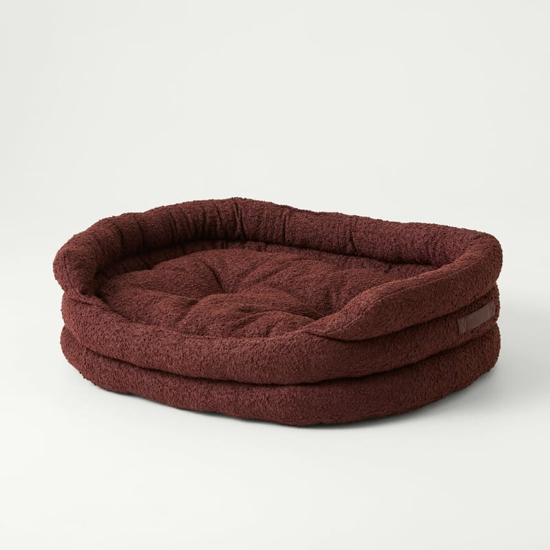 Ziggy Cinnamon Boucle Pet Bed 