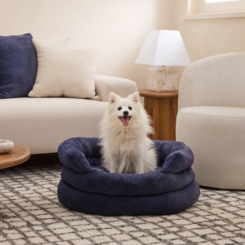 Ziggy Bluestone Zurich Recycled Fur Pet Bed 