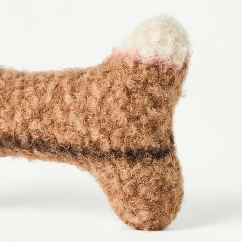 Bailey Mocha Stripe Pet Toy