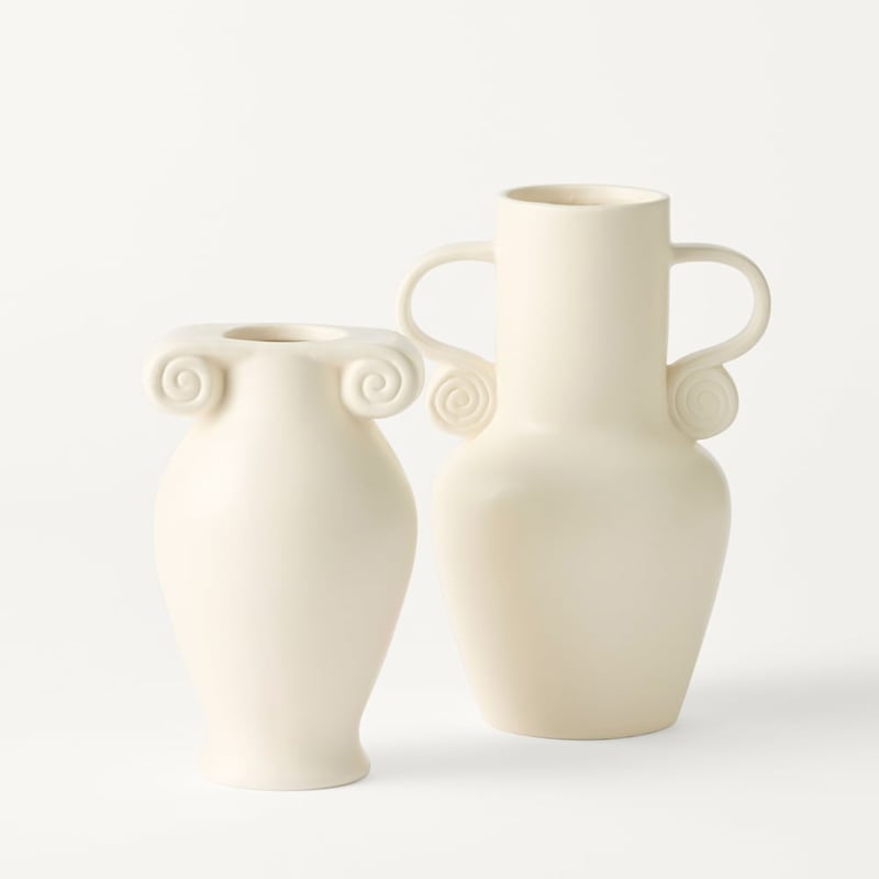 Coil Ivory Vase
