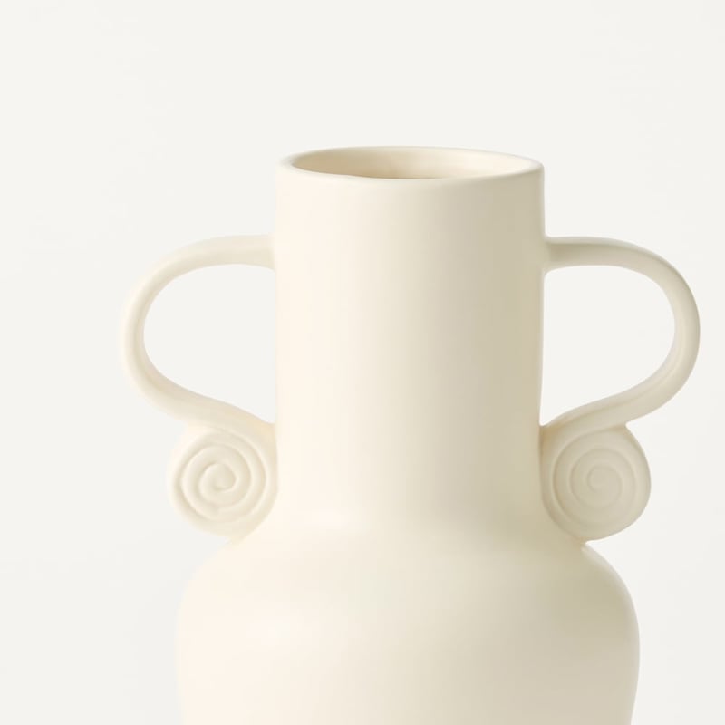 Coil Ivory Vase