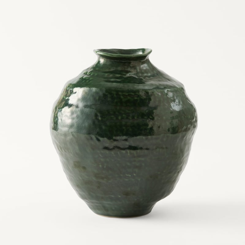 Santorini Dark Green Medium Vase