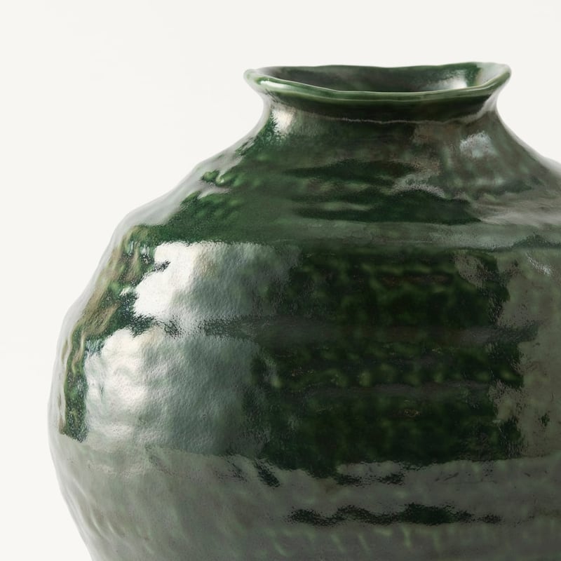 Santorini Dark Green Medium Vase