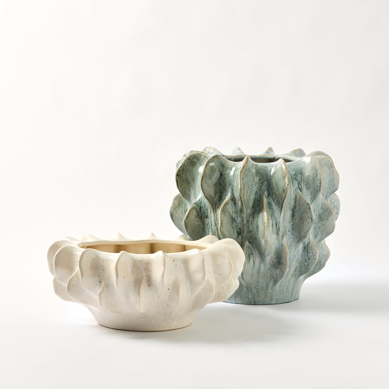 Delfini White Small Pot