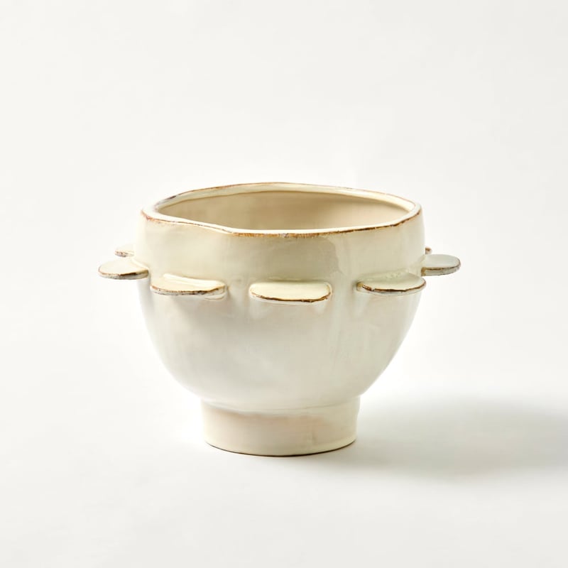 Chloe White Extra Small Pot