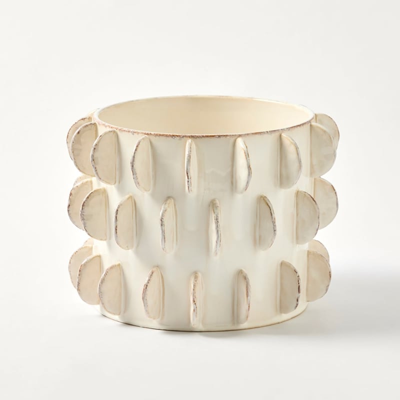 Madrid White Small Pot
