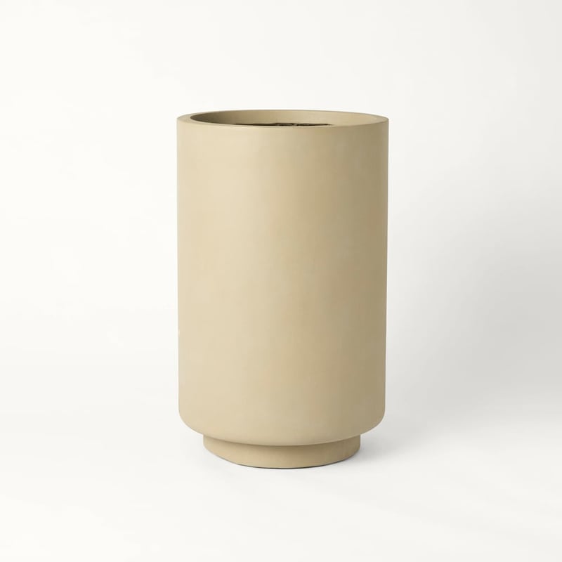 Clovelly Taupe Moss Pot