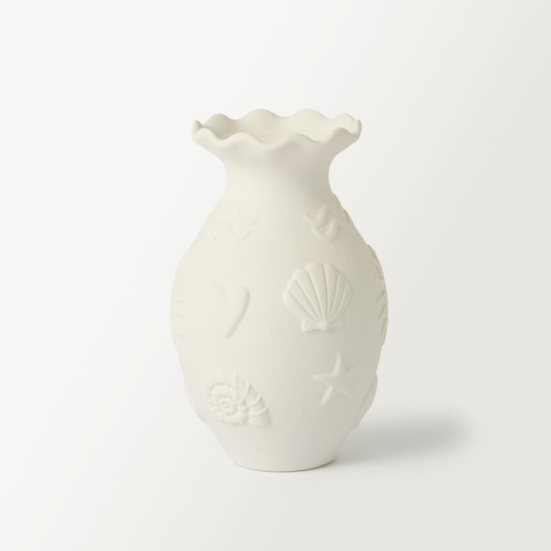 Soleada White Vase